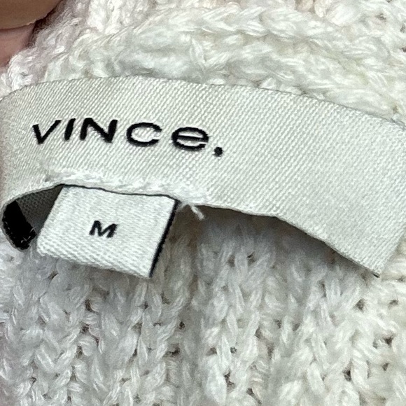 Vince Textured Rib Crew Off White - Picture 11 of 17